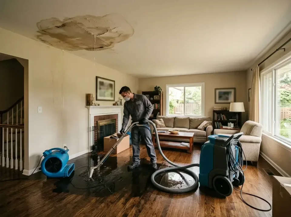 attic-pipe-burst-ceiling-drip-008 — frequently asked questions, Water Damage Restoration & Carpet Care in Sugar Hill, GA